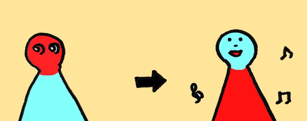 音楽が「頭」から「体」へと戻してくれる